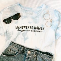 Empowered Tee 2.0 - Sky's the Limit (Ink print)