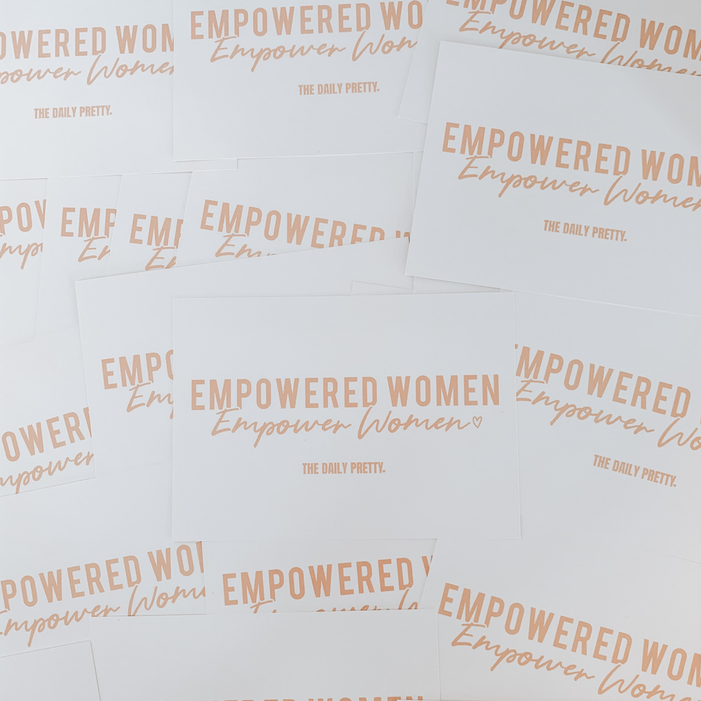 Empowered Inspo Card - Blush (downloadable)
